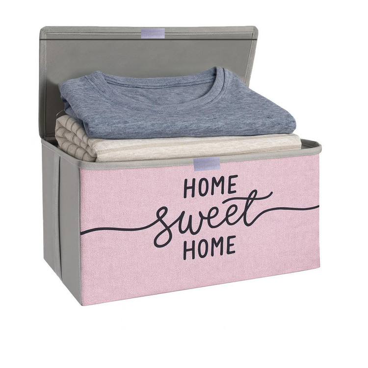 باکس لباس طرح لینن HOME SWEET HOME کد S3