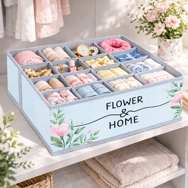 نظم دهنده لباس مدل HOME and FLOWER کد ORG16