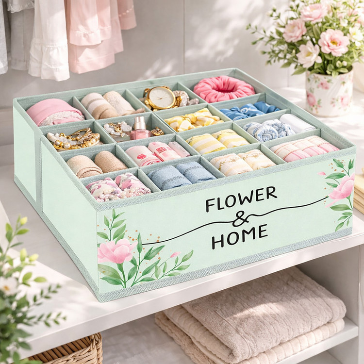 نظم دهنده لباس مدل HOME and FLOWER کد ORG16