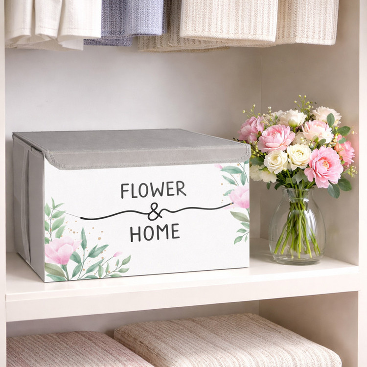 باکس لباس طرح پاستلی FLOWER & HOME کد S2