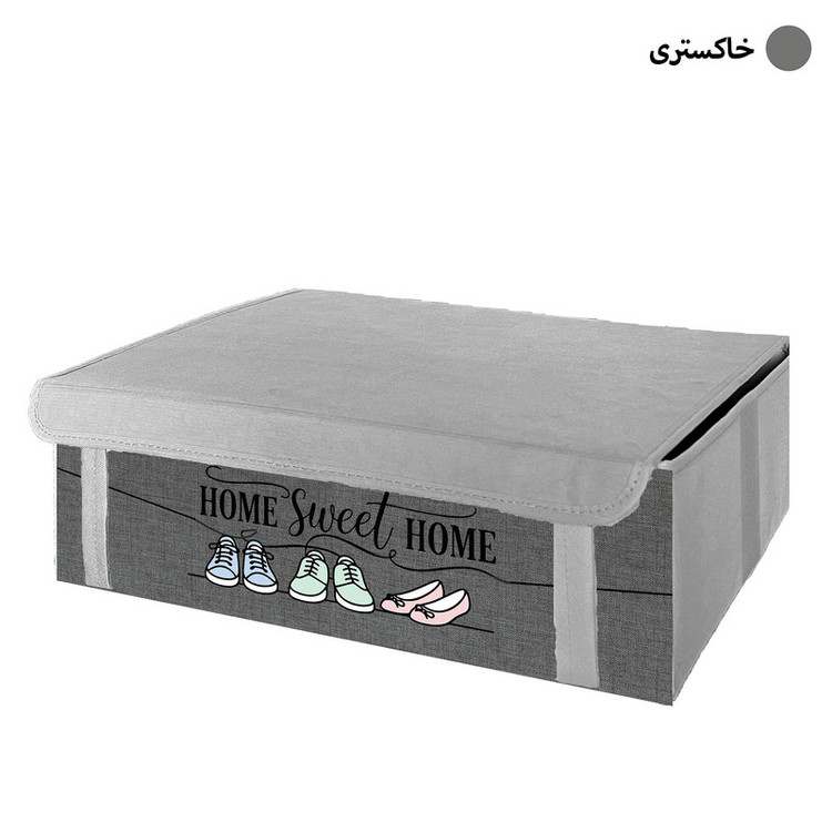 نظم دهنده کفش طرح لینن HOME SWEET HOME کد SH1