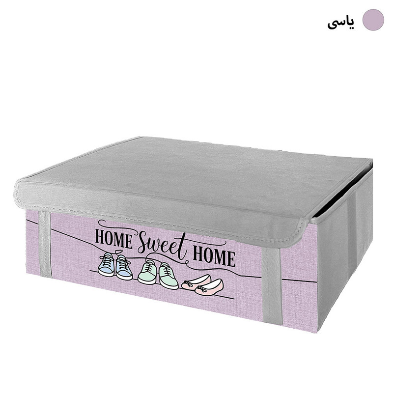 نظم دهنده کفش طرح لینن HOME SWEET HOME کد SH1