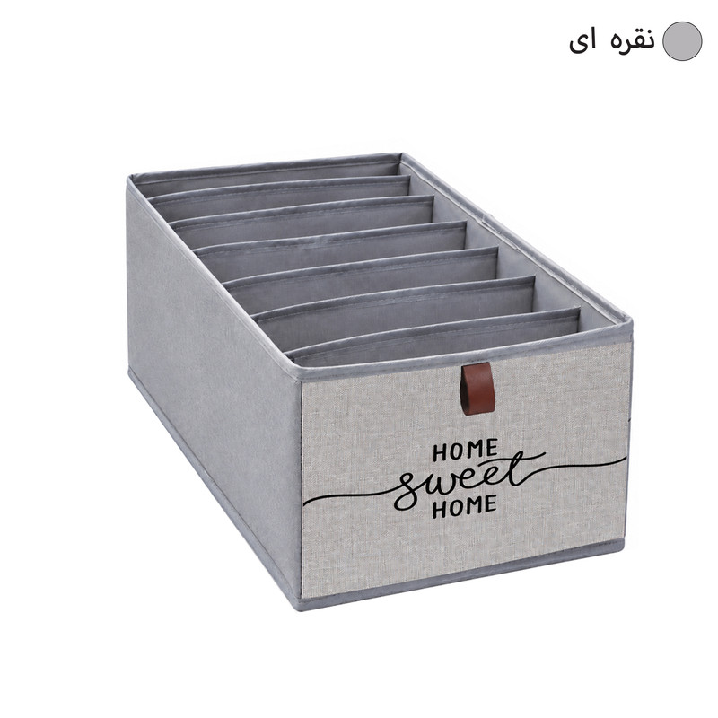نظم دهنده لباس طرح لینن HOME SWEET HOME کد F2