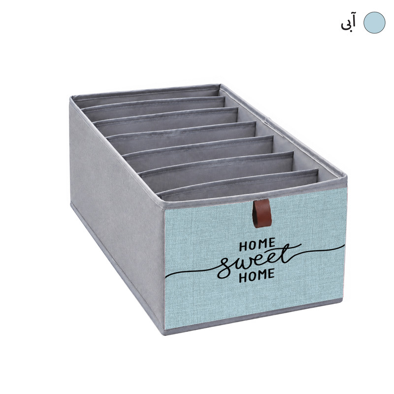 نظم دهنده لباس طرح لینن HOME SWEET HOME کد F2