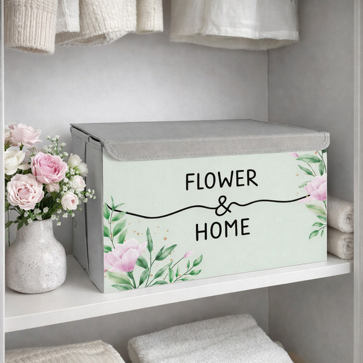 باکس لباس طرح پاستلی FLOWER & HOME کد S3
