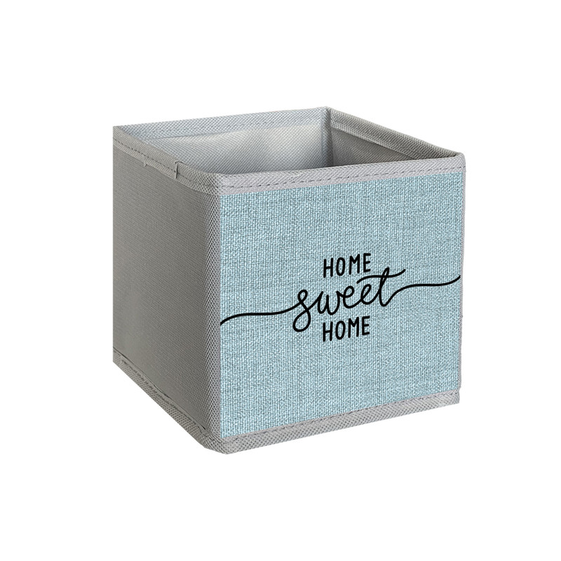 نظم دهنده مدل لوازم آرایشی طرح لینن HOME SWEET HOME کد MU1 بسته 4 عددی
