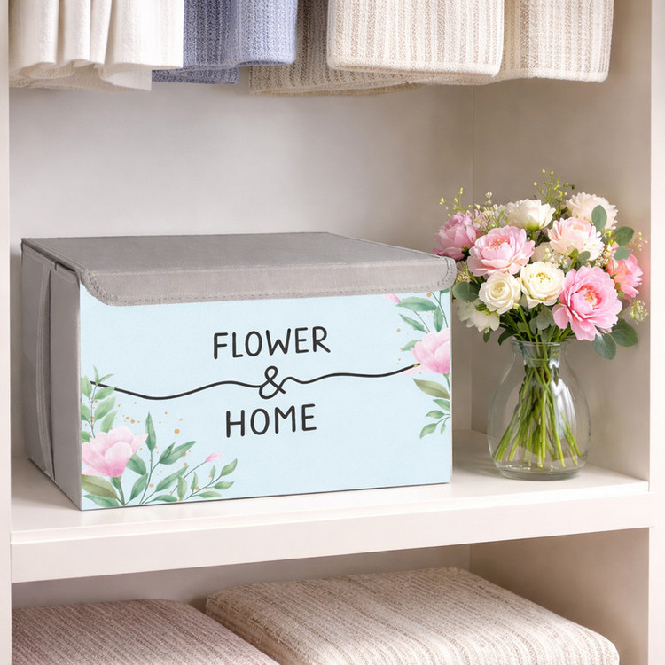 باکس لباس طرح پاستلی FLOWER & HOME کد S1