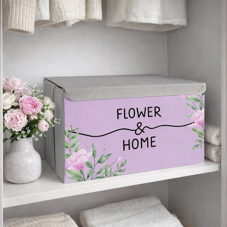 باکس لباس طرح پاستلی FLOWER & HOME کد S1
