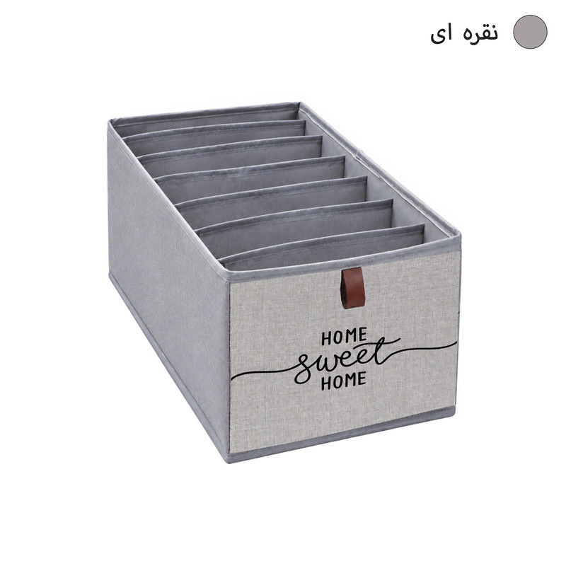 نظم دهنده لباس طرح لینن HOME SWEET HOME کد F1