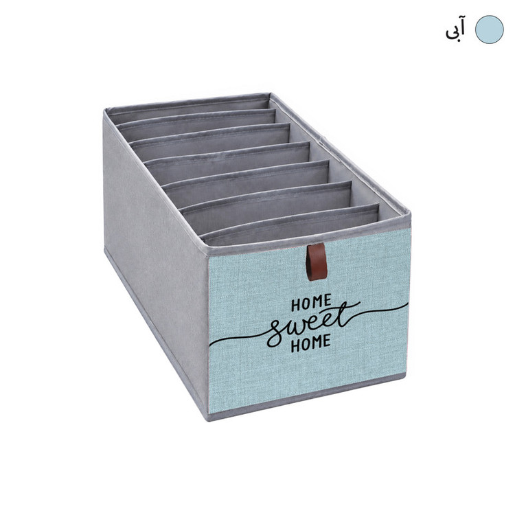 نظم دهنده لباس طرح لینن HOME SWEET HOME کد F1
