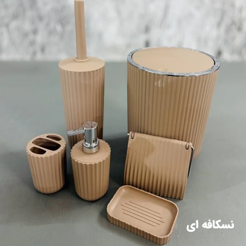 ست سرویس بهداشتی 6 تکه همارا مدل 1004