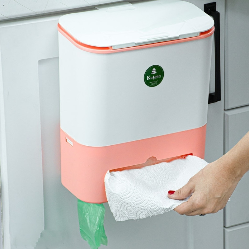 سطل زباله کابینتی کاجین مدل چندکاره کد k-590
