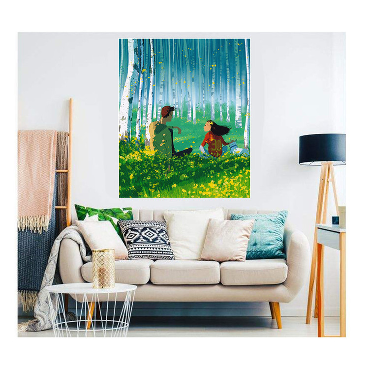 تابلو شاسی ایرسا طرح Digital Painting کد Ir-821