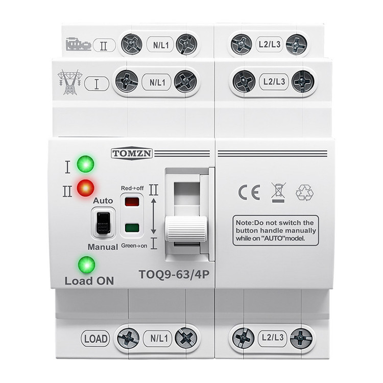 سوییچ انتقال خوکار تومزن مدل TOQ9-63/4P