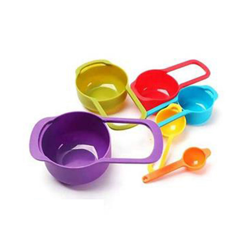 پیمانه اندازه گیری مدل measuring cups مجموعه 6 عددی