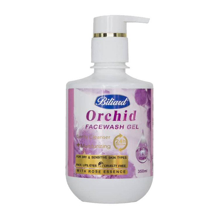 ژل شستشوی صورت بیلیارد مدل Orchid حجم 350 میلی لیتر