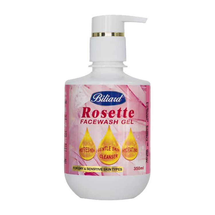 ژل شست و شوی صورت بیلیارد مدل Rosette حجم 350 میلی لیتر