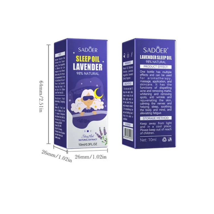 روغن بدن سادور مدل لاوندر حجم 10 میلی لیتر