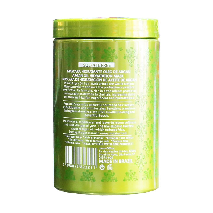 ماسک مو اینوآر مدل روغن آرگان حجم 800 میلی لیتر