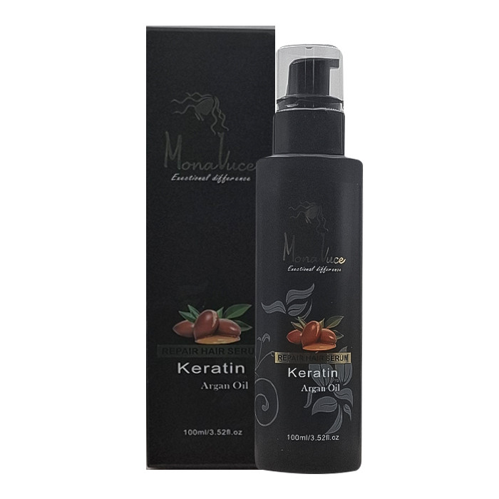 سرم مو مونالوسی مدل کراتین و آرگان حجم 100 میلی لیتر