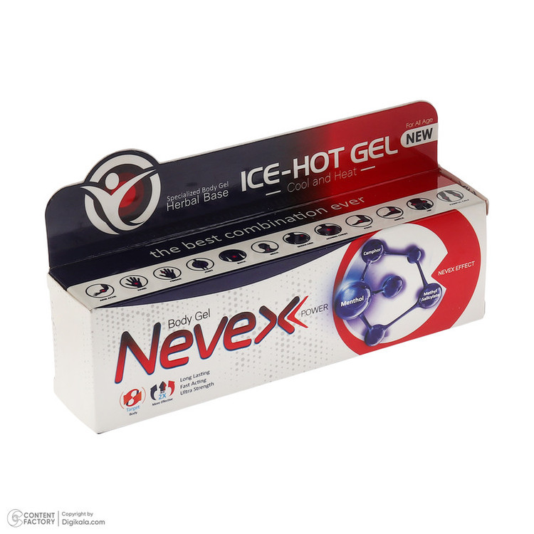 ژل ضد درد بدن نوکس مدل Cool And Heat Therapy حجم 100 میلیلیتر با عصارههای گیاهی و خاصیت ضد خشکی پوست، مناسب بانوان و آقایان، بستهبندی تیوبی پلاستیکی