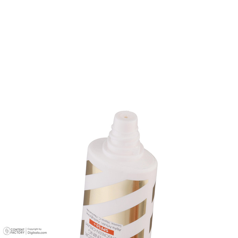ژل کرم ضد آفتاب بدون رنگ ساین اسکین SPF50 مدل Decolor محافظ UVA ،UVB، روشنکننده، مناسب انواع پوست حجم 40 میلیلیتر