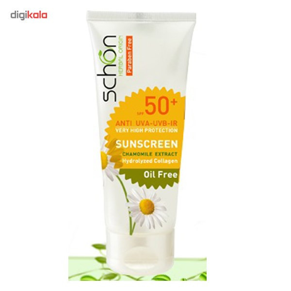 کرم ضد آفتاب شون SPF50 حجم 50 میل لیتر