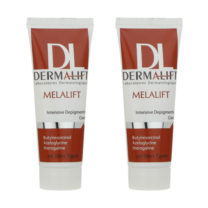 کرم روشن کننده درمالیفت مدل Melalift حجم 40 میلی لیتر مجموعه 2 عددی