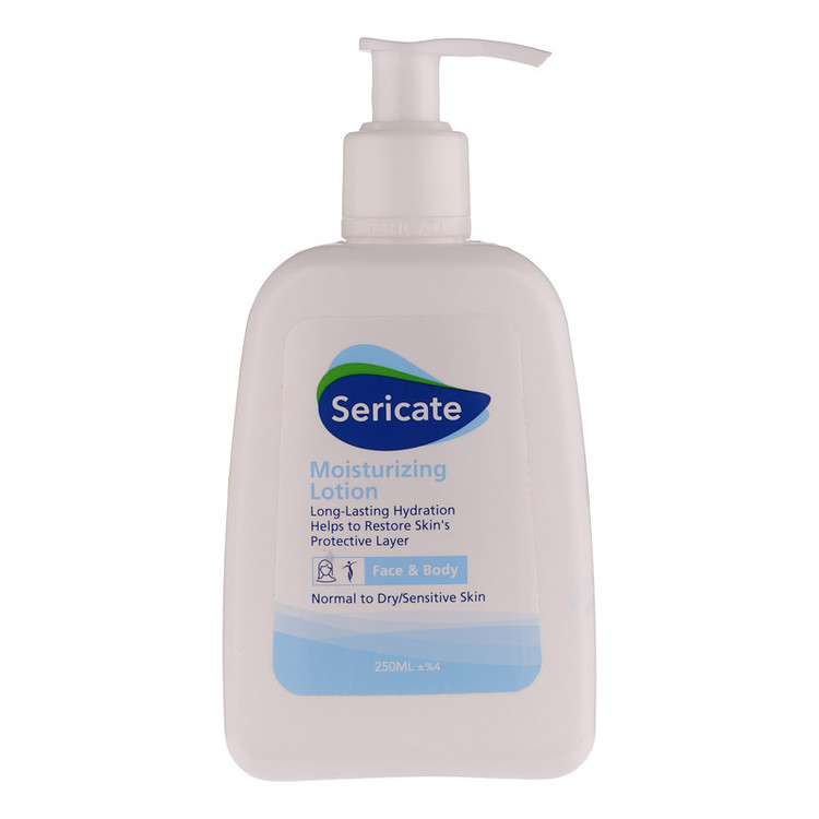 لوسیون بدن سری کیت مدل moisturizing حجم 250 میلیلیتر مناسب پوست خشک و حساس، ضد خشکی، قابل استفاده برای صورت و بدن، با بستهبندی تیوبی پلاستیکی، دارای مجوز سازمان غذا و دارو