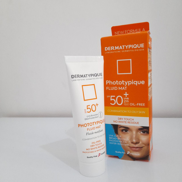 کرم ضدآفتاب بیرنگ دست، صورت درماتیپیک SPF50 مدل فلوءیدمت مناسب برای پوست چرب حجم 50 میلیلیتر