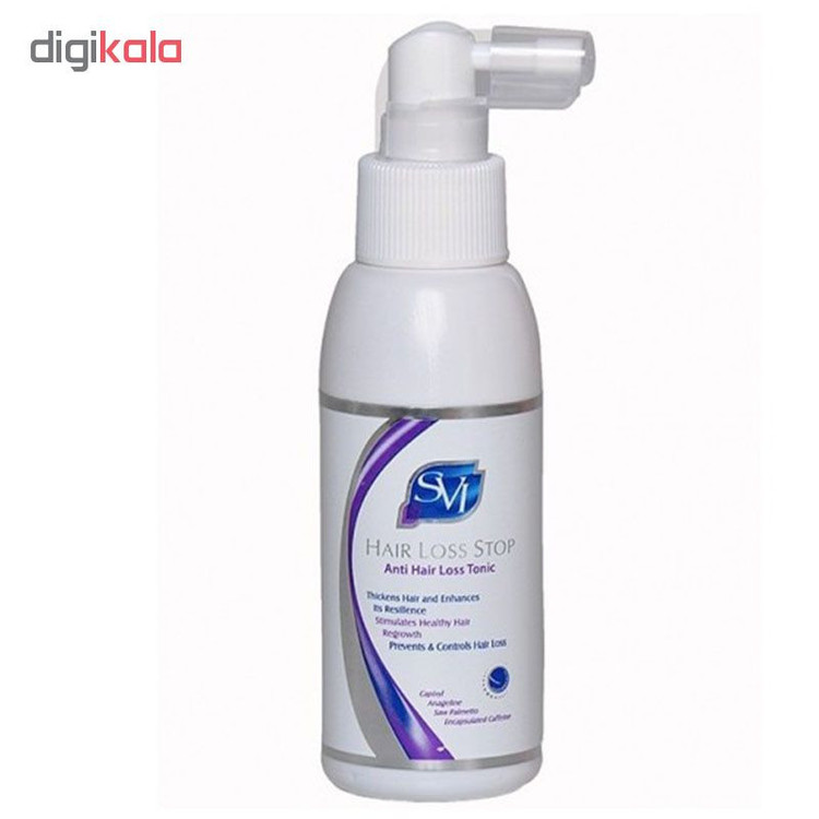 تونیک تقویت کننده مو اس وی آی مدل hair loss stop حجم 100 میلی لیتر