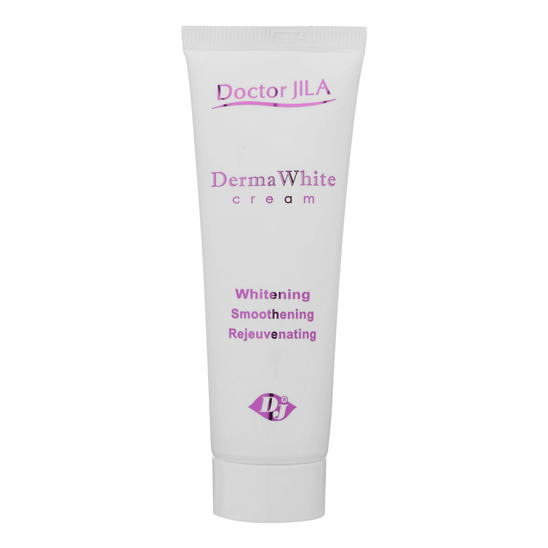 کرم روشن کننده دکتر ژیلا مدل Derma White مناسب انواع پوست وزن 50 گرم