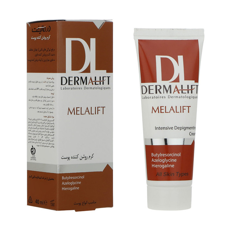 کرم روشن کننده درمالیفت مدل Melalift Cream حجم 40 میلی لیتر بسته دو عددی