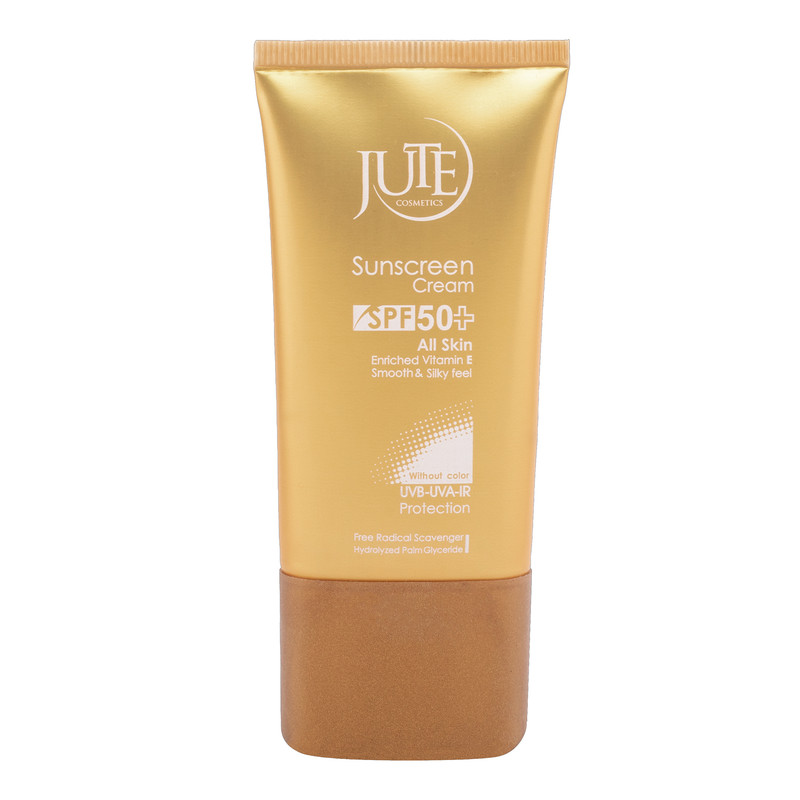 کرم ضد آفتاب بدون رنگ ژوت SPF 50 مدل W C مناسب انواع پوست حجم 40 میلیلیتر