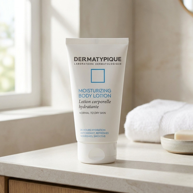 لوسیون بدن درماتیپیک مدل MOISTURIZING حجم 150 میلی لیتر