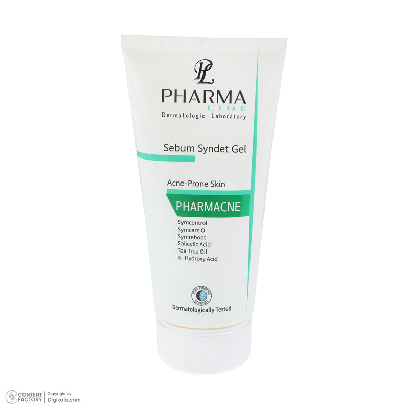 ژل شستوشوی صورت فارمالاین مدل PHARMACNE مناسب برای پوست چرب حجم 200 میلیلیتر