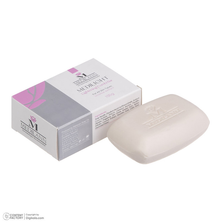 صابون شستشو مدیلن مدل Medilight وزن 100 گرم