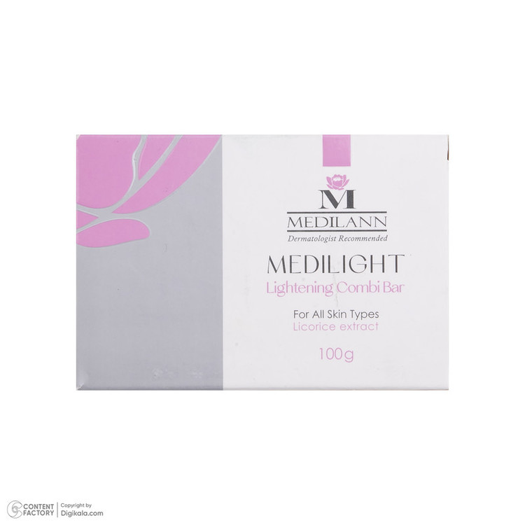 صابون شستشو مدیلن مدل Medilight وزن 100 گرم