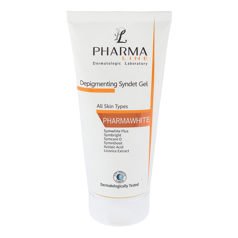 ژل شستوشوی صورت فارمالاین مدل PHARMAWHITE مناسب برای انواع پوست حجم 200 میلیلیتر