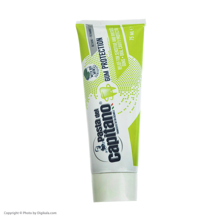 خمیر دندان پاستا دل کاپیتانو مدل Gum Protection حجم 75 میلی لیتر