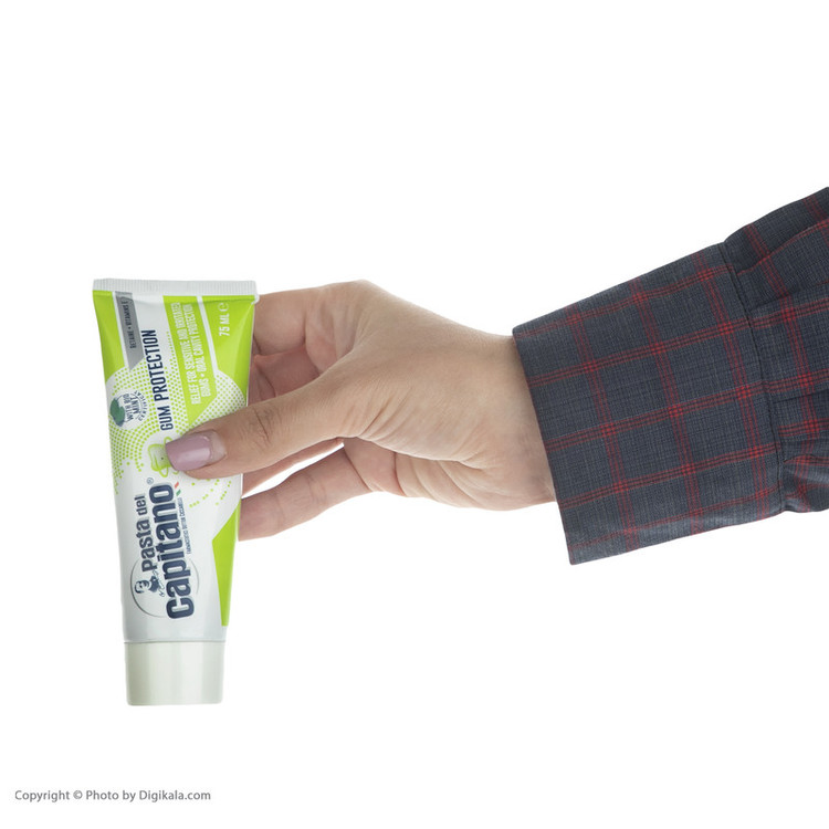 خمیر دندان پاستا دل کاپیتانو مدل Gum Protection حجم 75 میلی لیتر