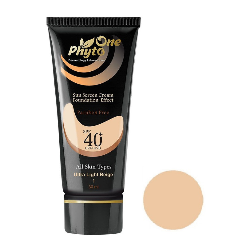 کرم ضد آفتاب رنگی فیتووان SPF 40 مدل Ultra مناسب برای پوست های چرب حجم 30 میلی لیتر