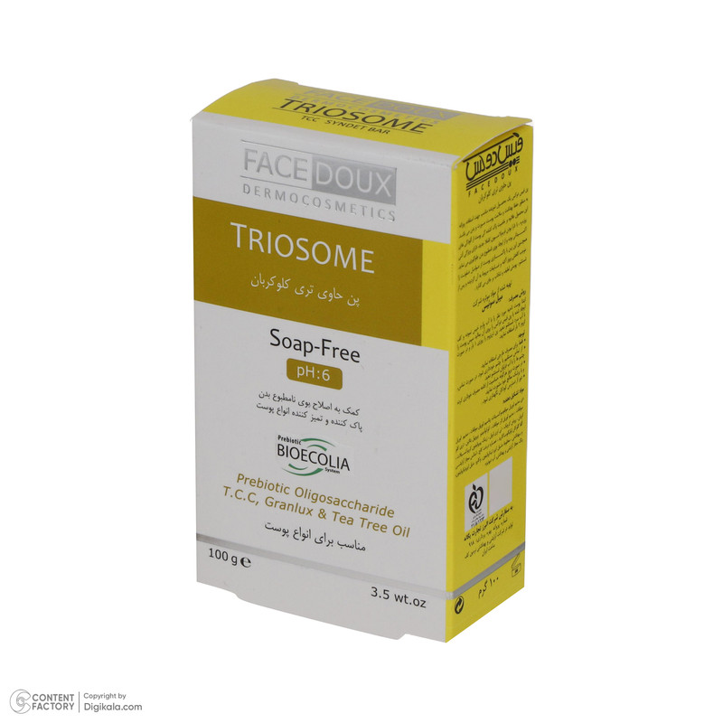 پن مناسب برای انواع پوست فیس دوکس مدل TRIOSOMEحجم 100میلی لیتر