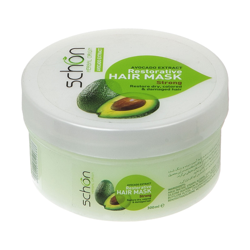 ماسک مو شون مدل Avocado حجم 300 میلی لیتر مجموعه 2 عددی