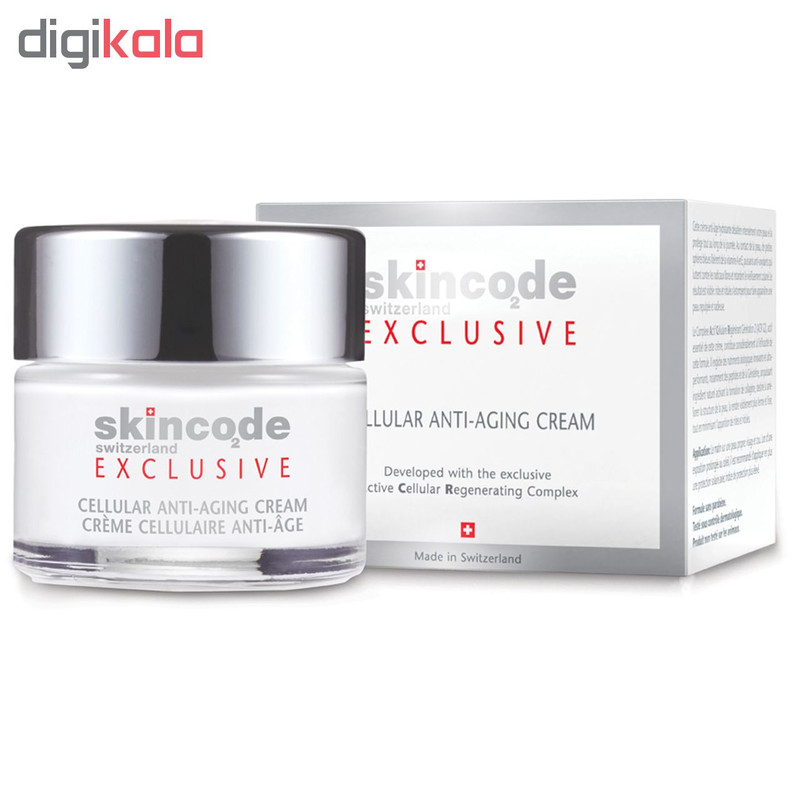 کرم دور چشم ضد چروک اسکین کد مدل Cellular Wrinkle حجم 15 میلی لیتر