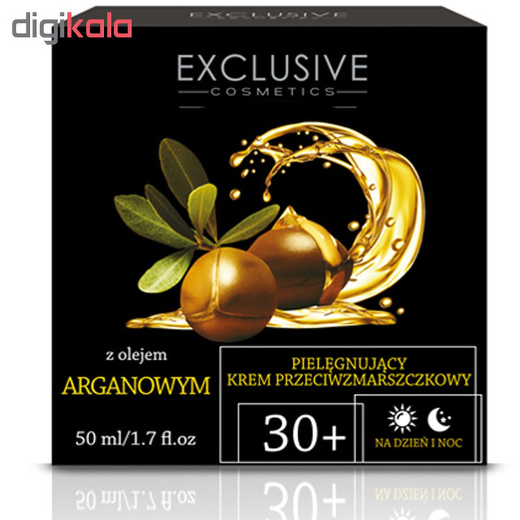 کرم ضد چروک اکسکلوسیو مدل ARGAN OIL حجم 50 میلی لیتر