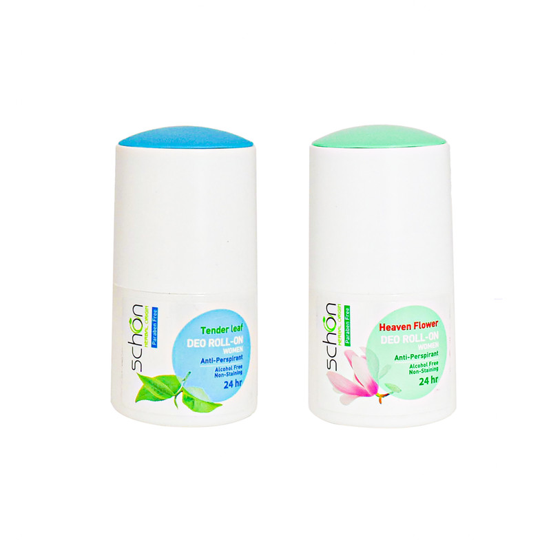 استیک دئودورانت زنانه شون مدل Heaven flower و tender leaf حجم 50 میلیلیتر مجموعه 2 عددی