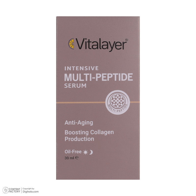 سرم ضد چروک ویتالیر مدل Multi Peptide