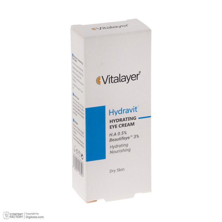 کرم دور چشم ویتالیر مدل Hydravit حجم 20 میلی لیتر