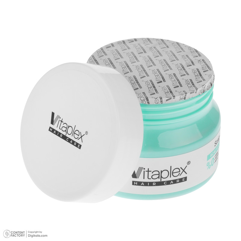 ماسک اسکراب مو ویتاپلکس مدل Scalp Care مناسب برای موهای چرب و دارای شوره وزن 295 گرم